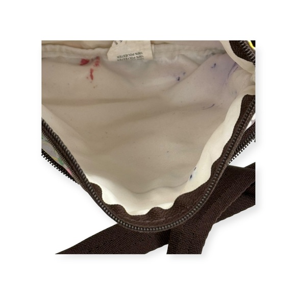 Y2K: LeSportSac ❤︎ Iconic Ripstop Crossbody Bag Handbag ❤︎ Multi Heart Dot Print - Picture 9 of 16